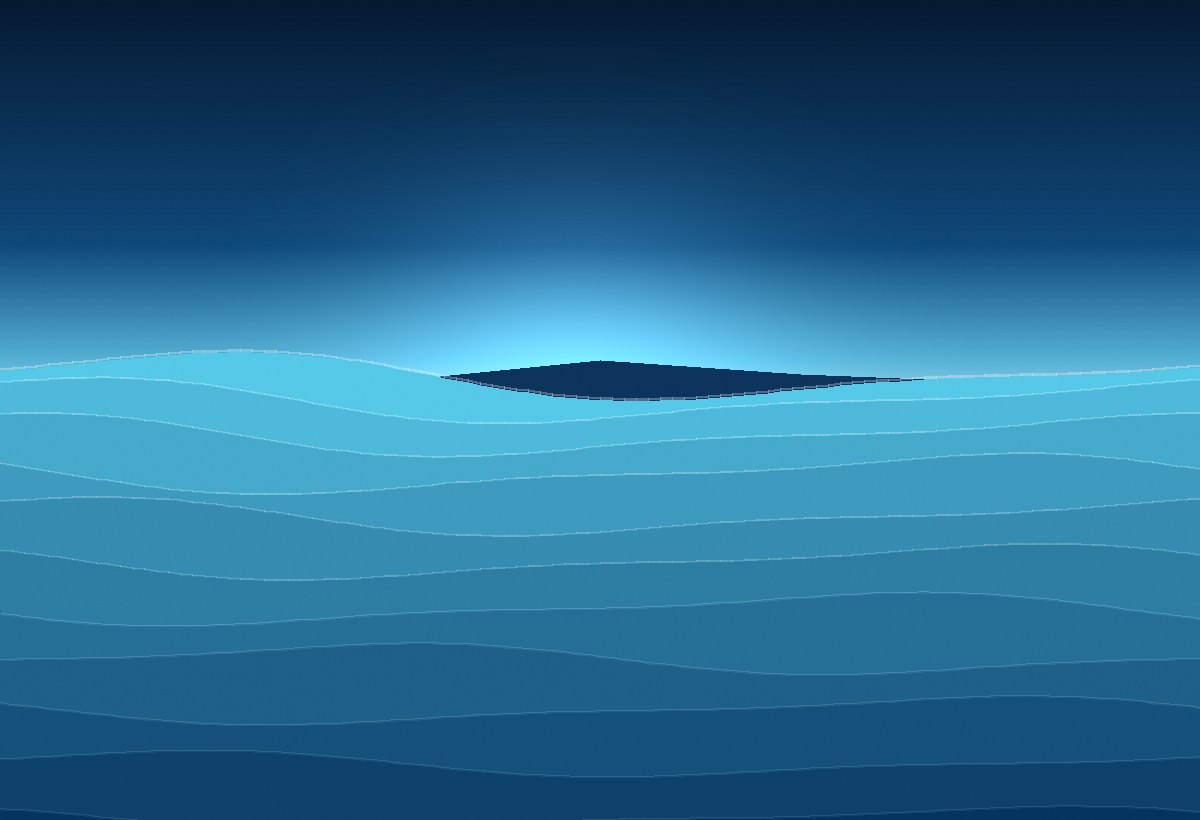 Water energy illustration